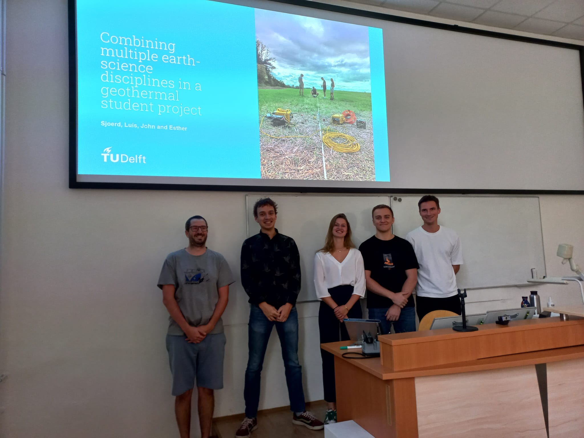 TU Delft students visiting the Litoměřice follower site​