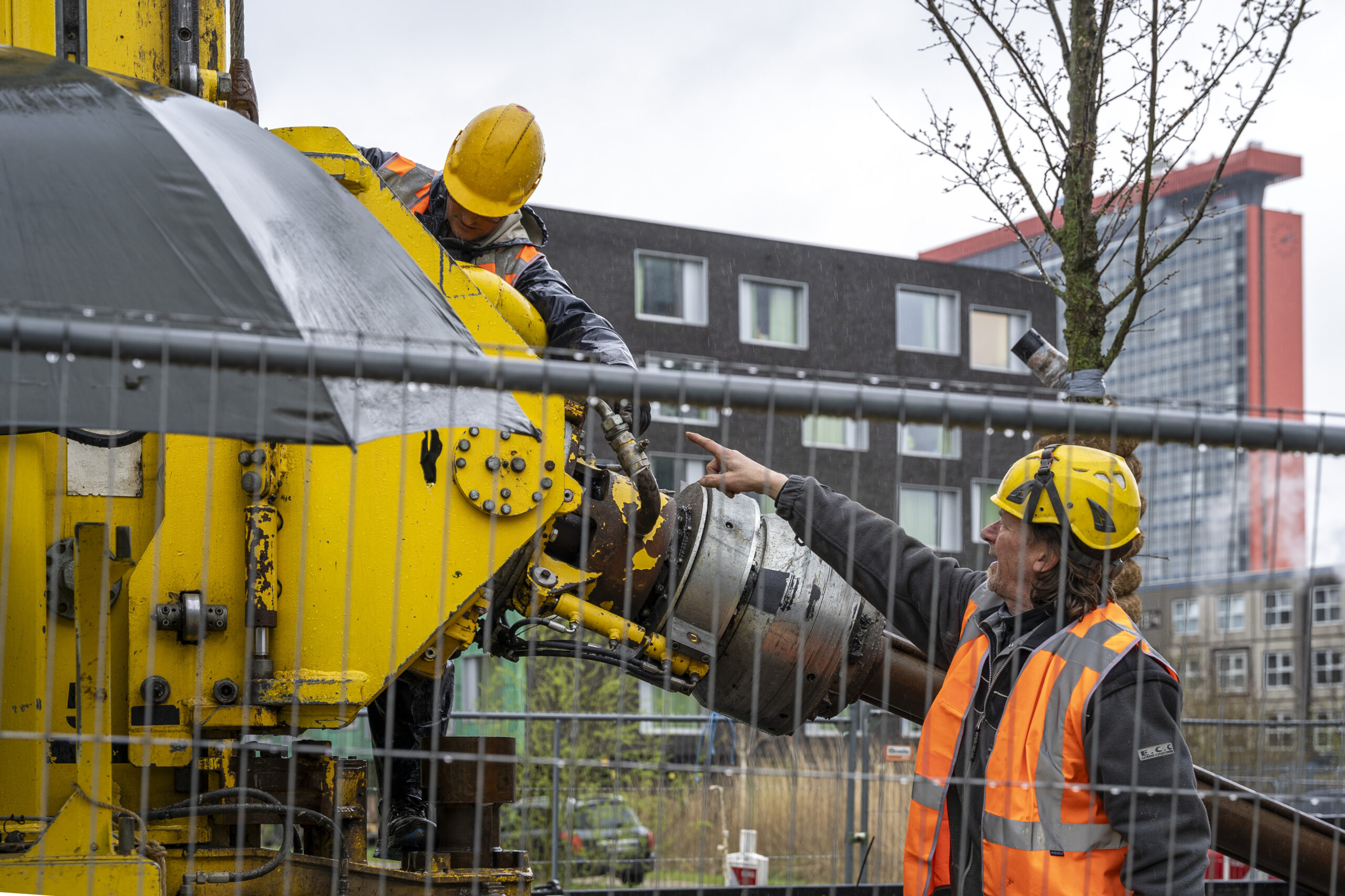 Drilling started for the exploratory well for underground heat storage in Delft!